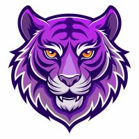purple-contour-tiger-head